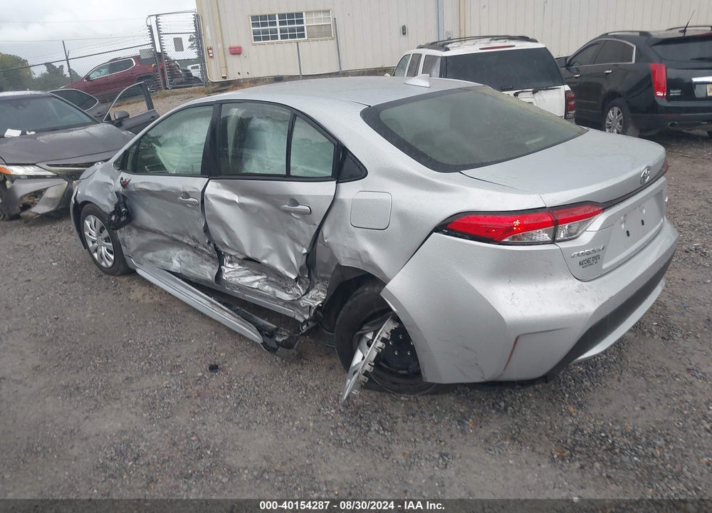 2022 TOYOTA COROLLA LE VIN: JTDEPMAE1N3027975