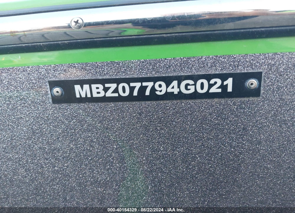 2021 MB SPORTS 23 ALPHA VIN: MBZ07794G021