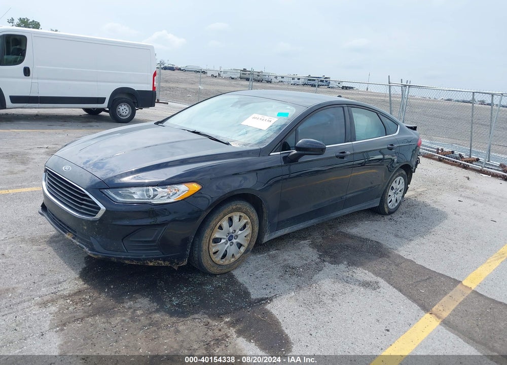 2020 FORD FUSION S VIN: 3FA6P0G73LR187558