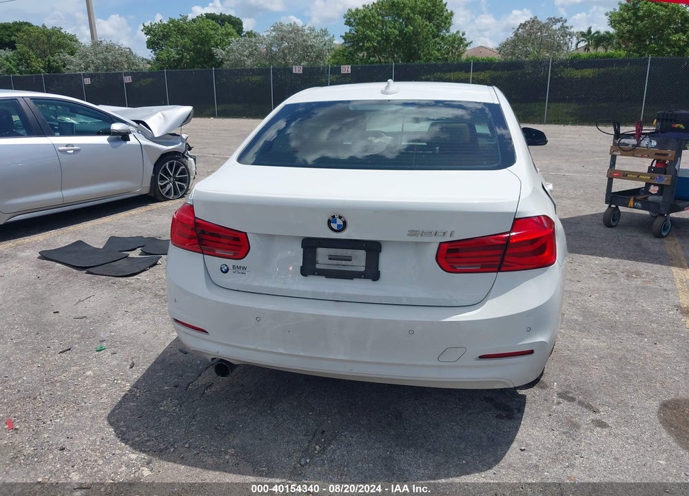 2017 BMW 320I VIN: WBA8E1G58HNU15154