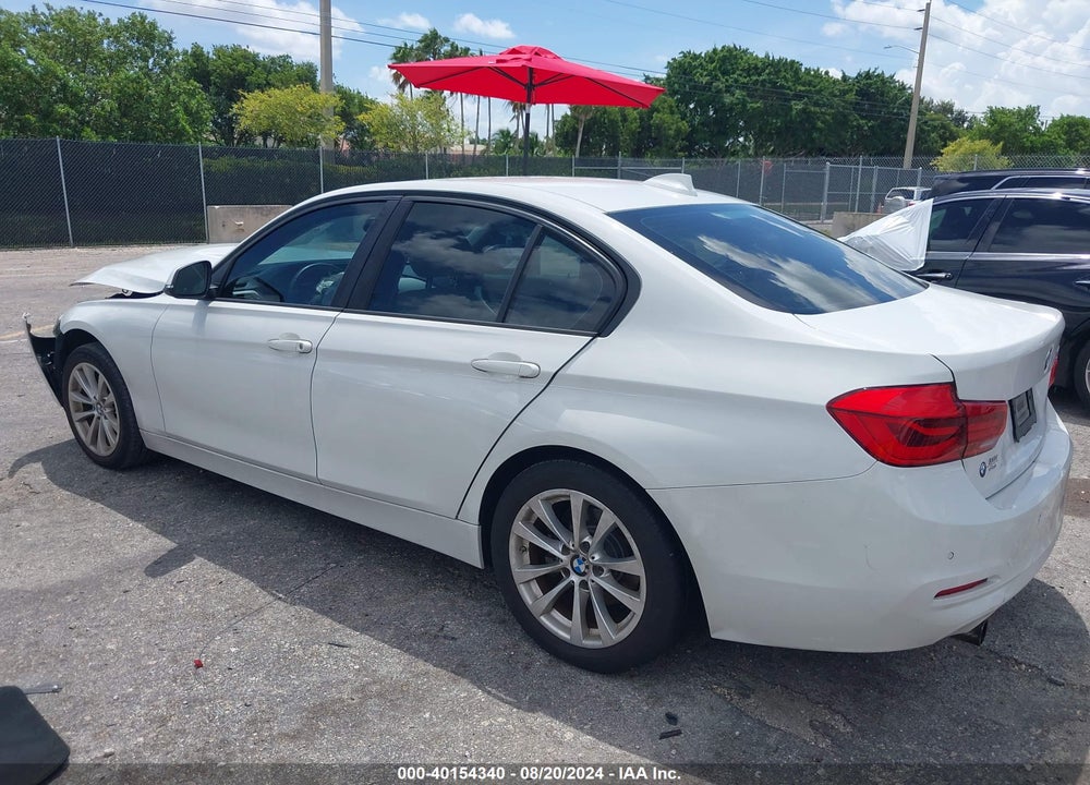 2017 BMW 320I VIN: WBA8E1G58HNU15154