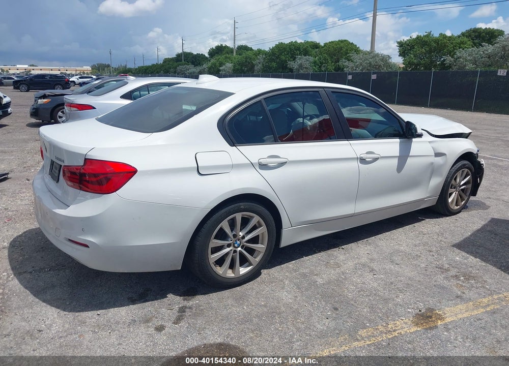 2017 BMW 320I VIN: WBA8E1G58HNU15154