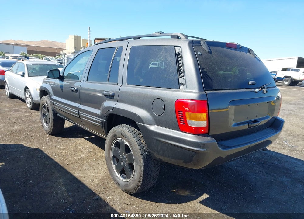 2000 JEEP GRAND CHEROKEE LIMITED VIN: 1J4G258S9YC290061