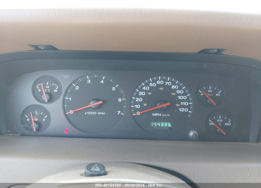 2000 JEEP GRAND CHEROKEE LIMITED VIN: 1J4G258S9YC290061