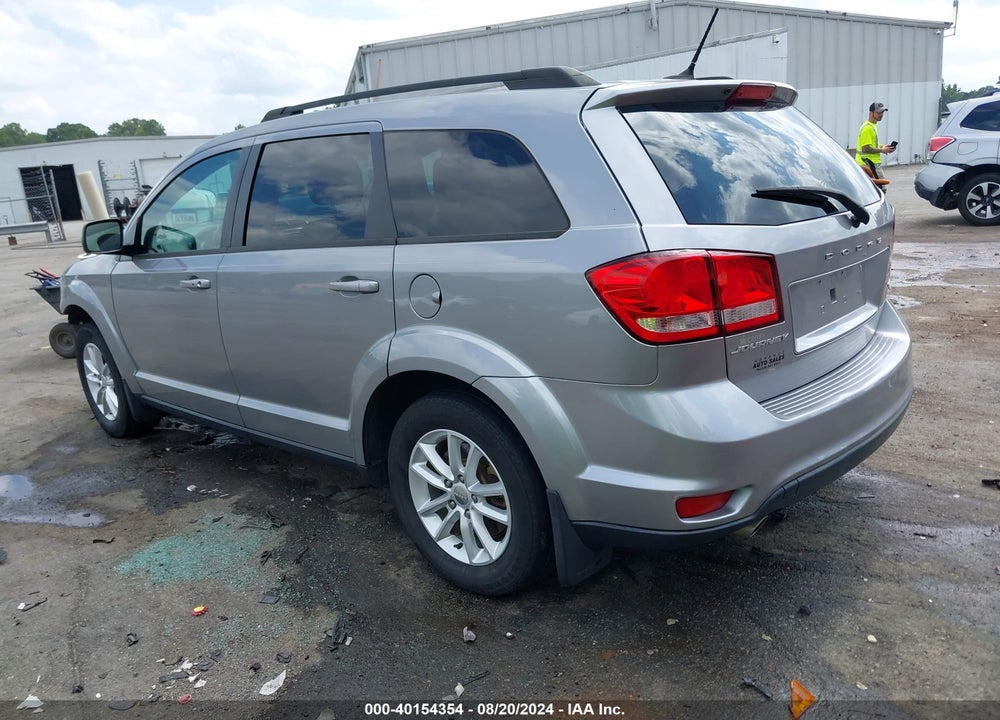2016 DODGE JOURNEY SXT VIN: 3C4PDCBG0GT153697