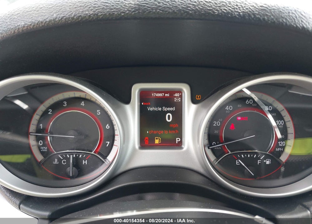 2016 DODGE JOURNEY SXT VIN: 3C4PDCBG0GT153697