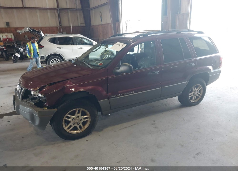 2002 JEEP GRAND CHEROKEE LAREDO VIN: 1J4GW48N82C280816