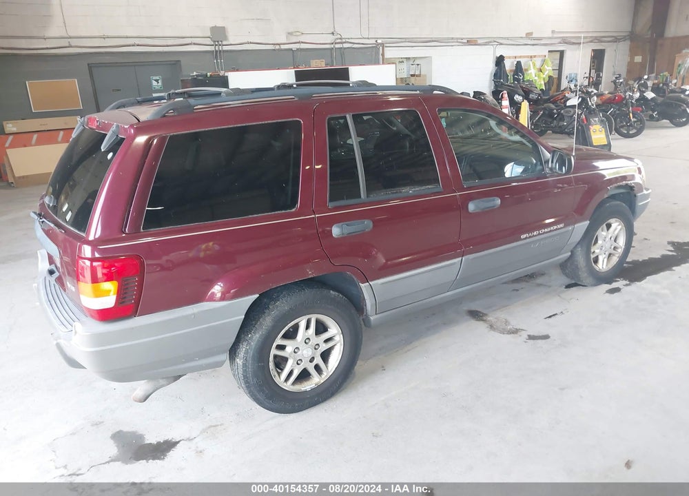 2002 JEEP GRAND CHEROKEE LAREDO VIN: 1J4GW48N82C280816