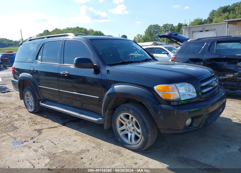 2003 TOYOTA SEQUOIA LIMITED VIN: 5TDBT48A73S185072