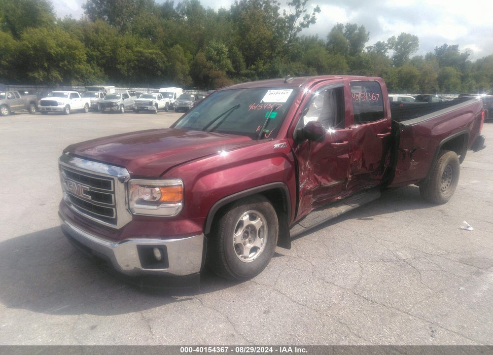 2014 GMC SIERRA 1500 SLE VIN: 1GTV2UEC7EZ397915