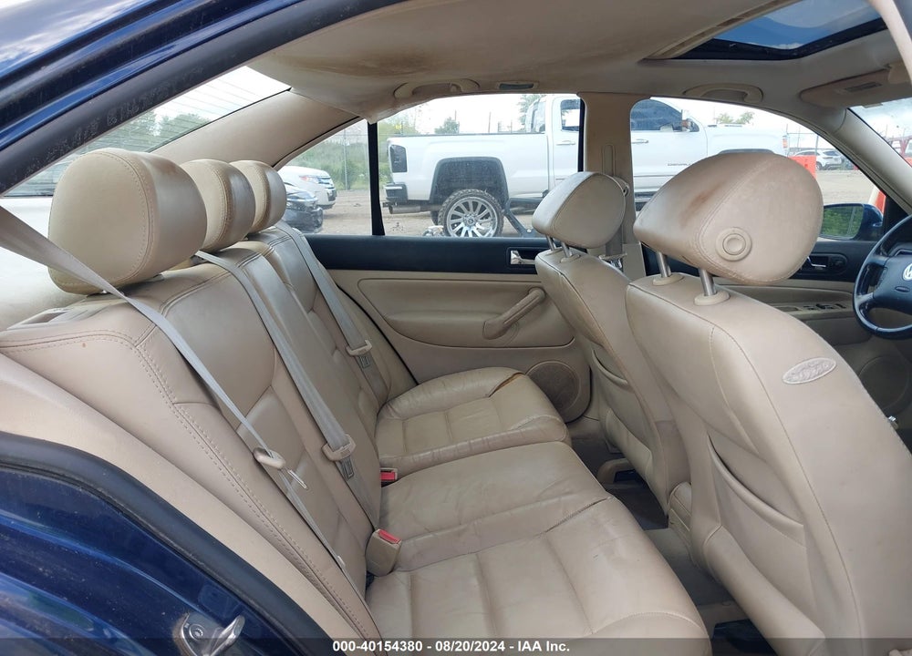 2001 VOLKSWAGEN JETTA GLS VIN: 3VWSS29M91M056406