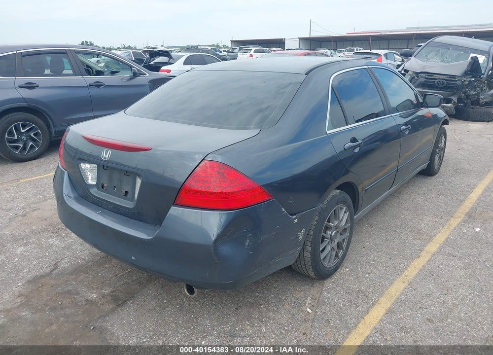 2006 HONDA ACCORD VIN: 1HGCM56406A169903