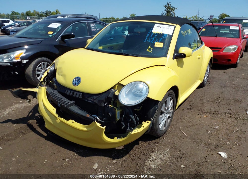 2008 VOLKSWAGEN NEW BEETLE S VIN: 3VWPF31Y38M413569