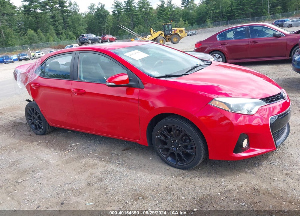 2016 TOYOTA COROLLA S W/SPECIAL EDITION PKG VIN: 2T1BURHE7GC490762
