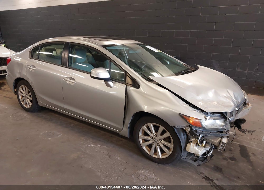 2012 HONDA CIVIC EX VIN: 2HGFB2F87CH522607