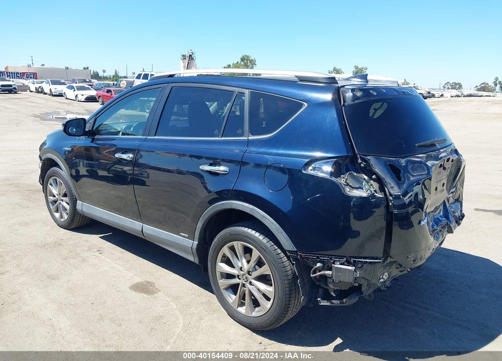 2018 TOYOTA RAV4 HYBRID LIMITED VIN: JTMDJREV0JD168478