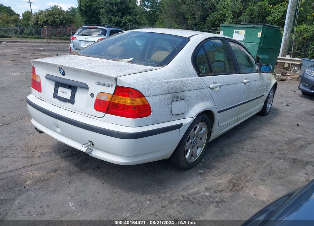 2002 BMW 325 I VIN: WBAET37492NG82566