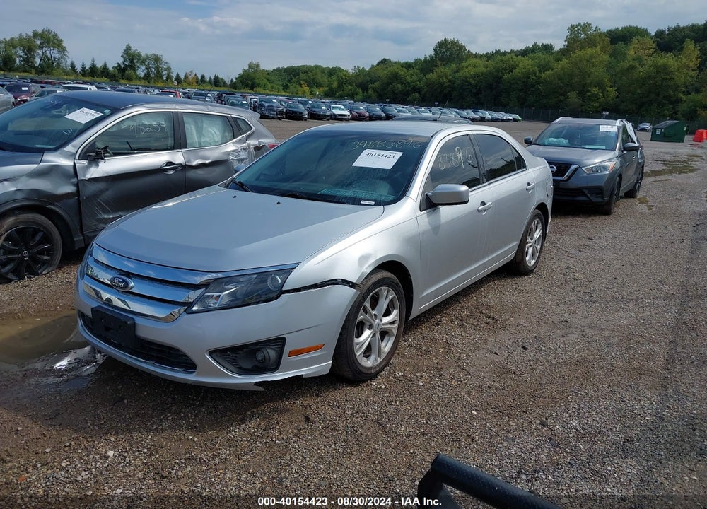 2012 FORD FUSION SE VIN: 3FAHP0HAXCR378834