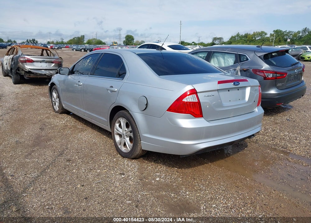 2012 FORD FUSION SE VIN: 3FAHP0HAXCR378834