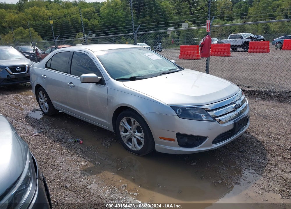 2012 FORD FUSION SE VIN: 3FAHP0HAXCR378834