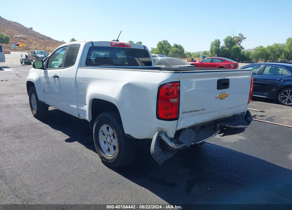 2018 CHEVROLET COLORADO WT VIN: 1GCHSBEN7J1123142
