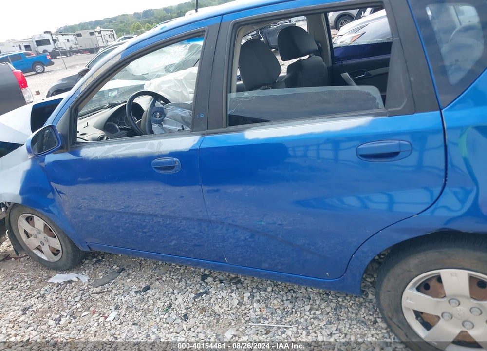 2009 CHEVROLET AVEO LT VIN: KL1TD66E99B305982