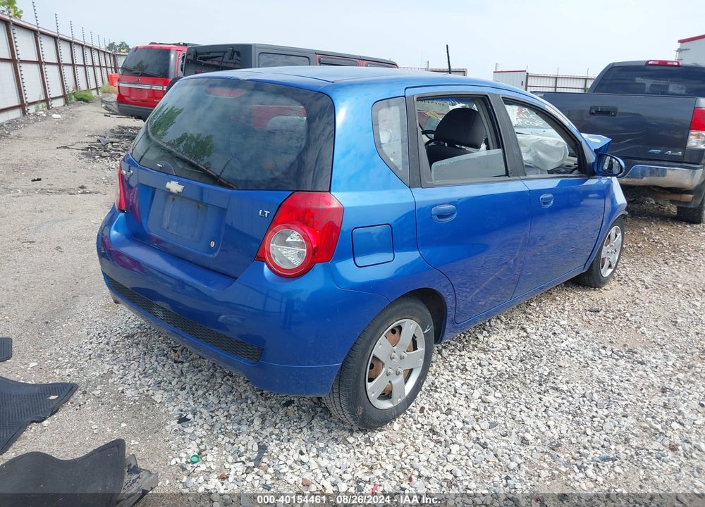 2009 CHEVROLET AVEO LT VIN: KL1TD66E99B305982