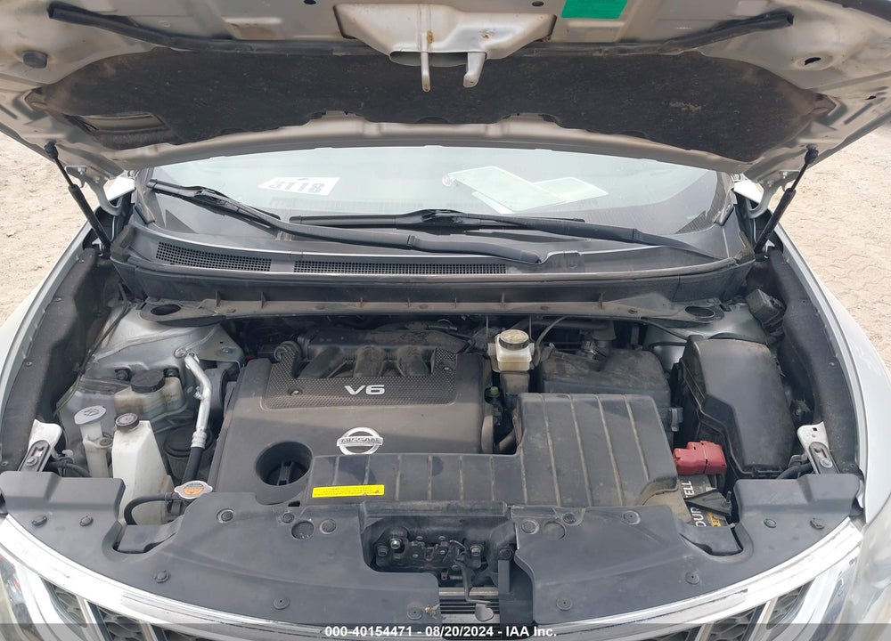 2014 NISSAN MURANO SL VIN: JN8AZ1MW2EW527075