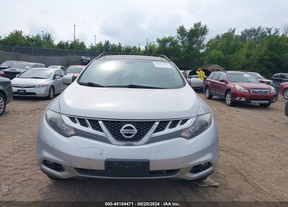 2014 NISSAN MURANO SL VIN: JN8AZ1MW2EW527075