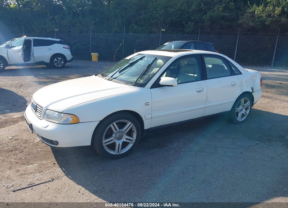 2001 AUDI A4 1.8 T VIN: WAUDC68D71A137898