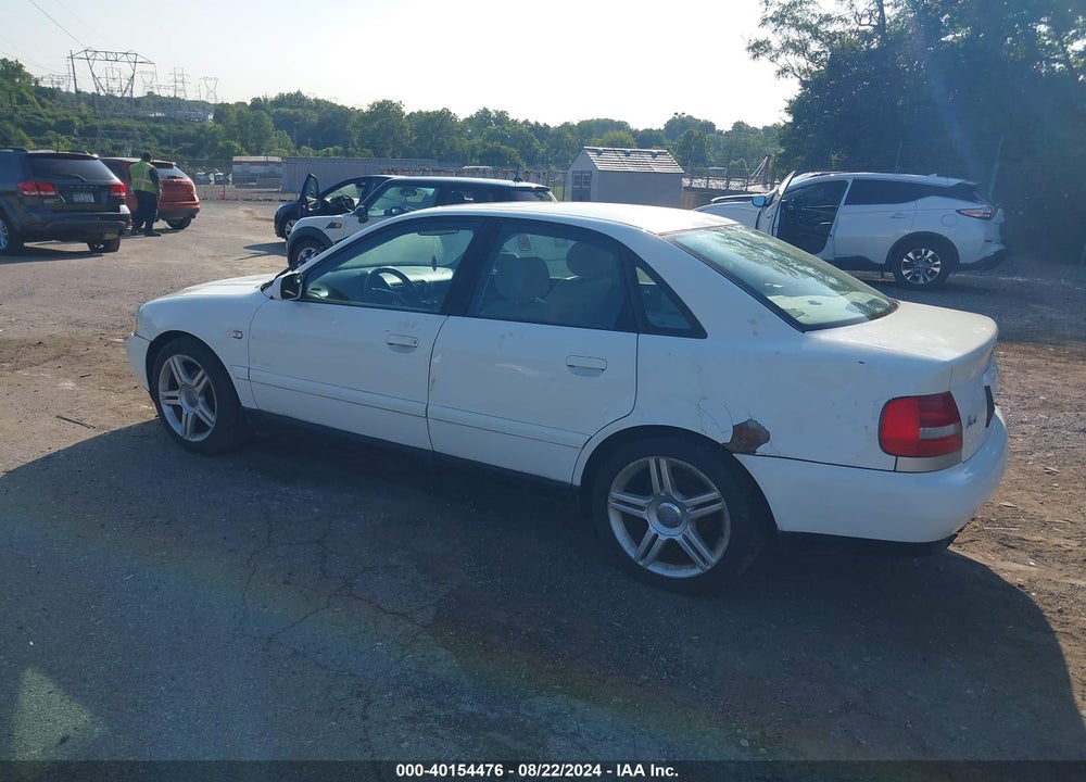 2001 AUDI A4 1.8 T VIN: WAUDC68D71A137898