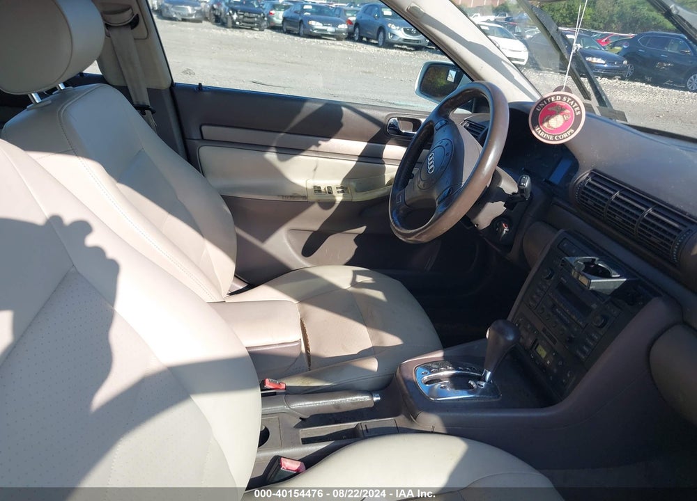 2001 AUDI A4 1.8 T VIN: WAUDC68D71A137898