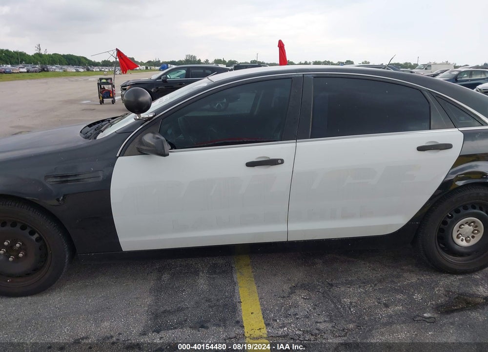 2012 CHEVROLET CAPRICE POLICE VIN: 6G1MK5U36CL619942