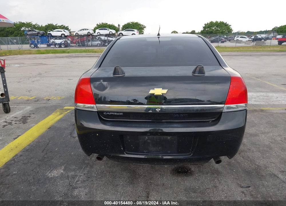 2012 CHEVROLET CAPRICE POLICE VIN: 6G1MK5U36CL619942