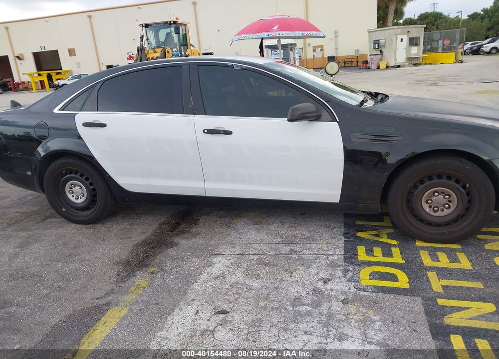 2012 CHEVROLET CAPRICE POLICE VIN: 6G1MK5U36CL619942