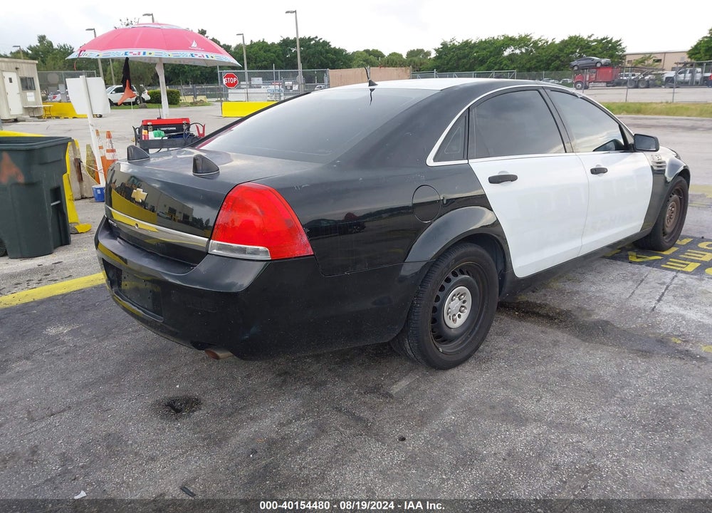 2012 CHEVROLET CAPRICE POLICE VIN: 6G1MK5U36CL619942