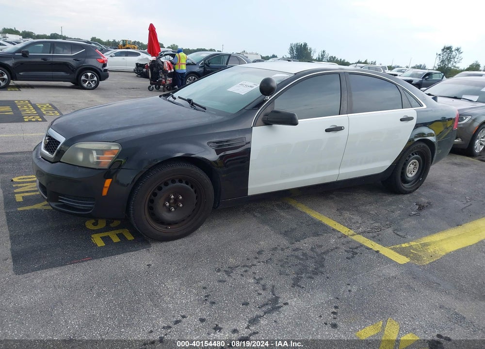 2012 CHEVROLET CAPRICE POLICE VIN: 6G1MK5U36CL619942