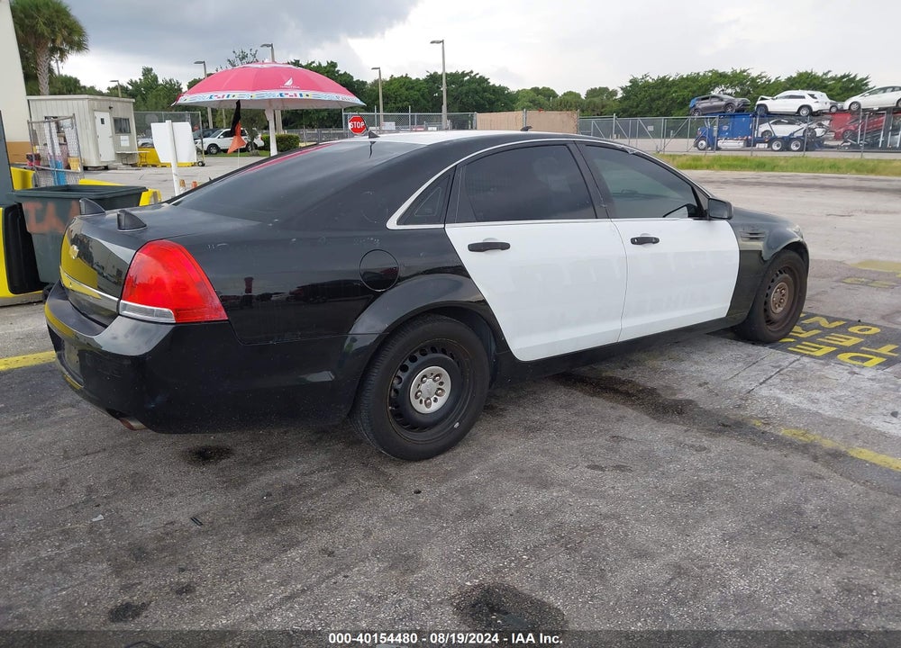 2012 CHEVROLET CAPRICE POLICE VIN: 6G1MK5U36CL619942