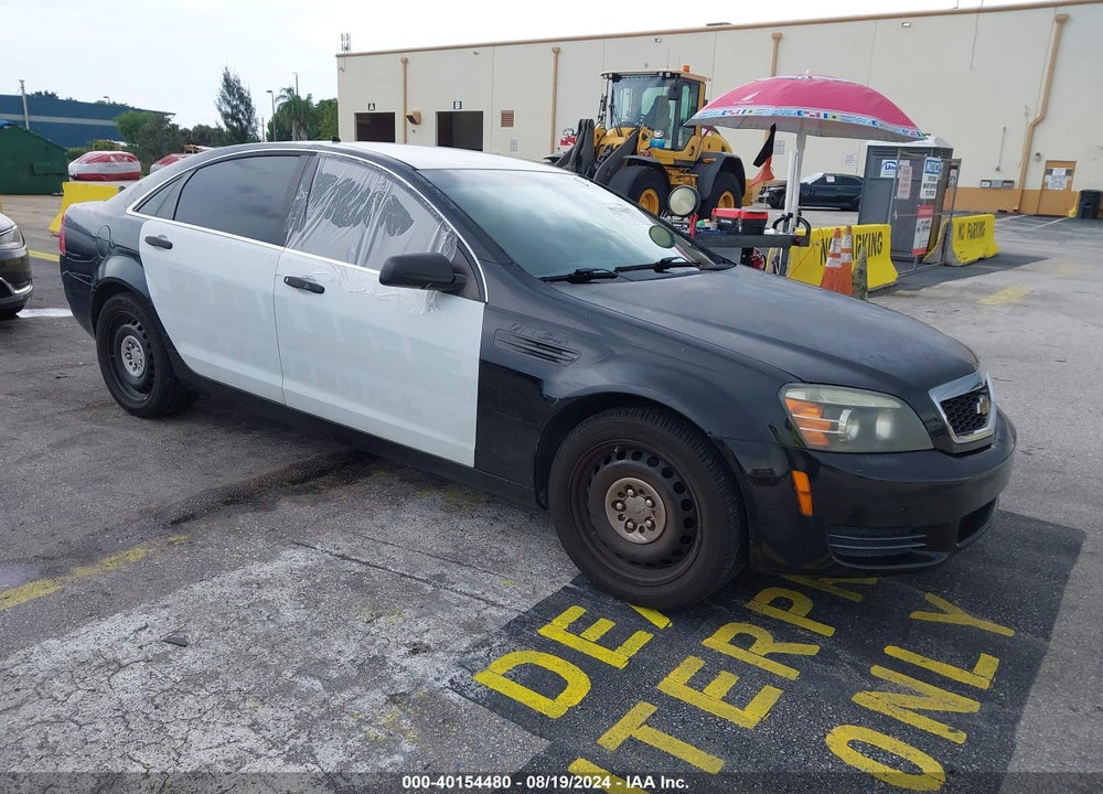 2012 CHEVROLET CAPRICE POLICE VIN: 6G1MK5U36CL619942