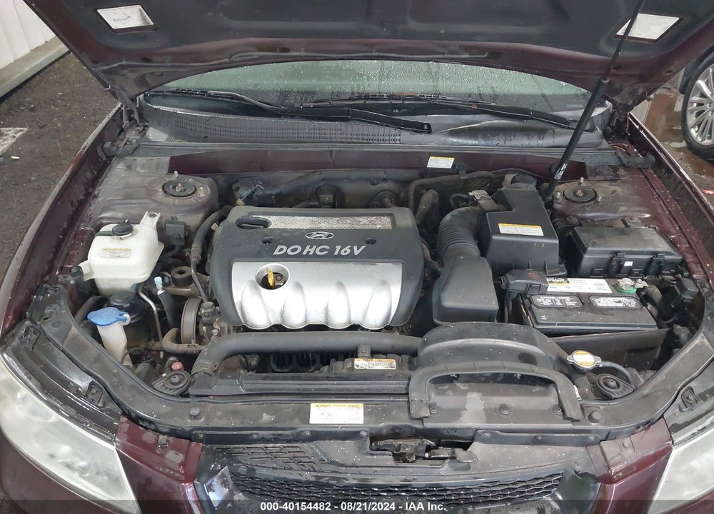 2006 HYUNDAI SONATA GL VIN: 5NPET46C96H128870