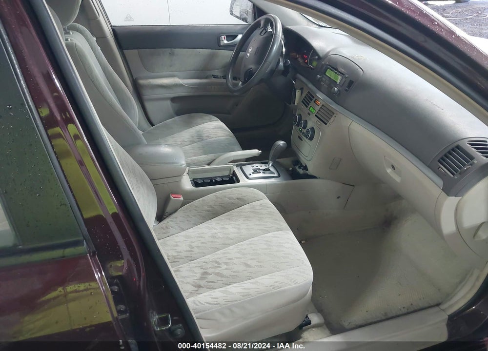 2006 HYUNDAI SONATA GL VIN: 5NPET46C96H128870