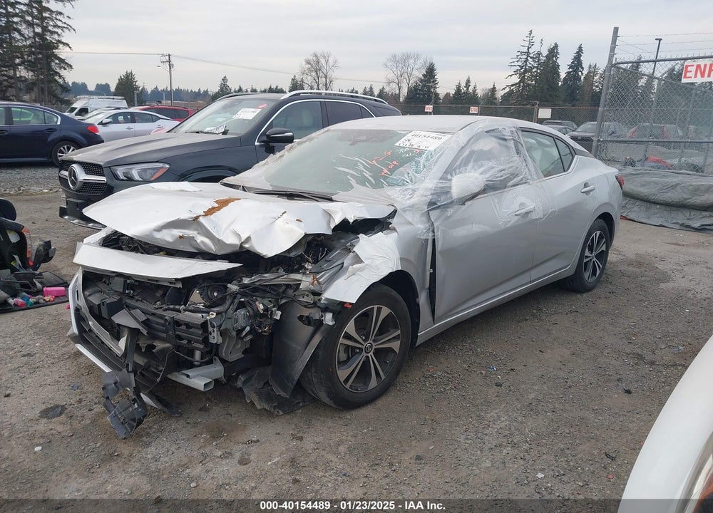 2023 NISSAN SENTRA SV XTRONIC CVT VIN: 3N1AB8CV9PY230126
