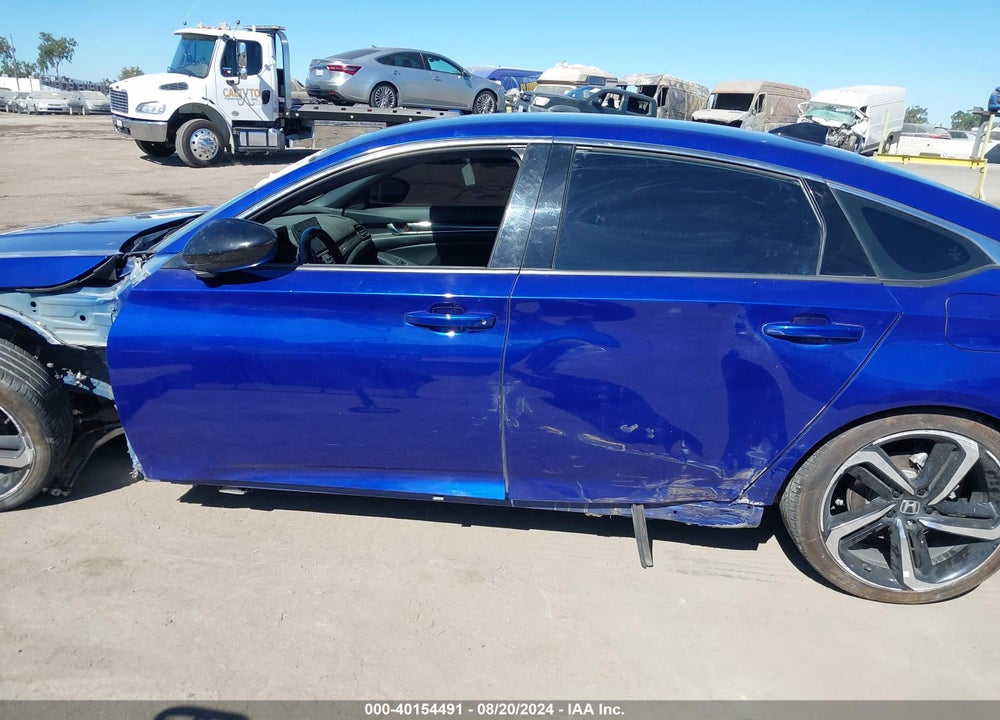 2022 HONDA ACCORD SPORT VIN: 1HGCV1F31NA008763