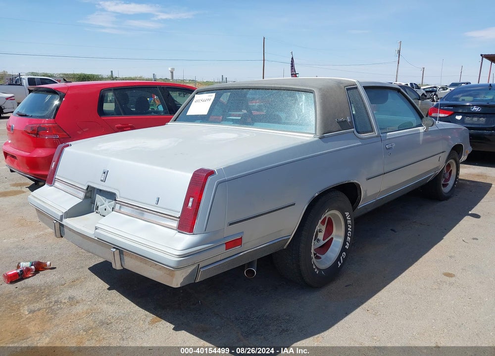 1986 OLDSMOBILE CUTLASS SUPREME BROUGHAM VIN: 1G3GM47Y6GP365077