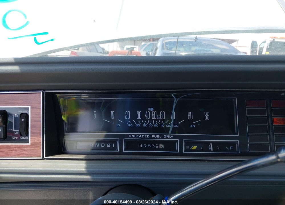 1986 OLDSMOBILE CUTLASS SUPREME BROUGHAM VIN: 1G3GM47Y6GP365077