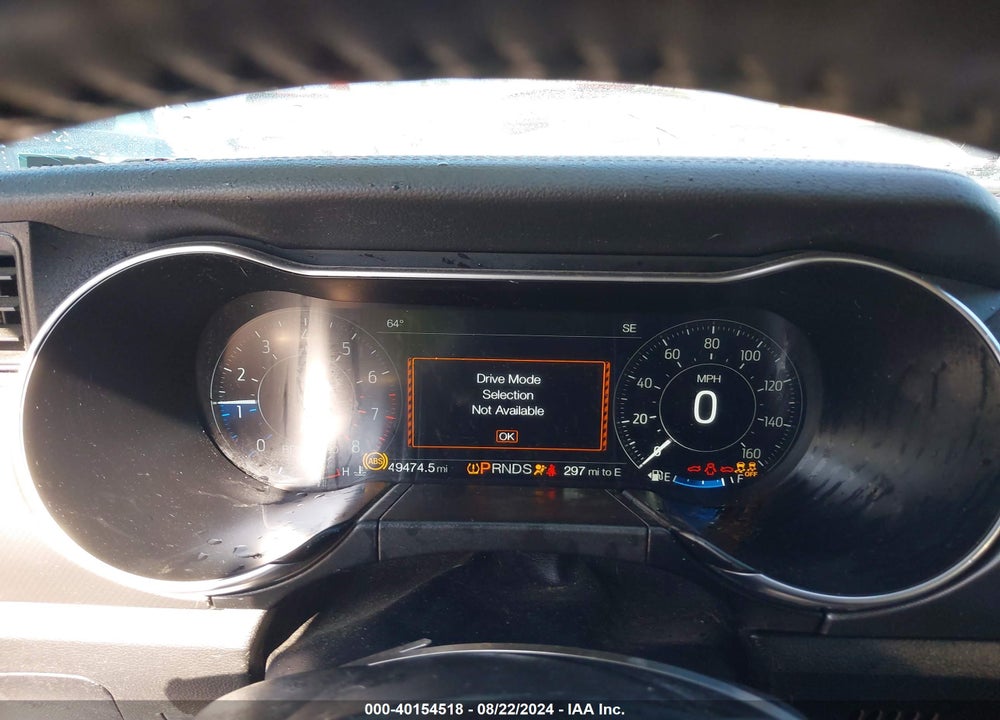 2019 FORD MUSTANG ECOBOOST PREMIUM VIN: 1FATP8UH5K5133789