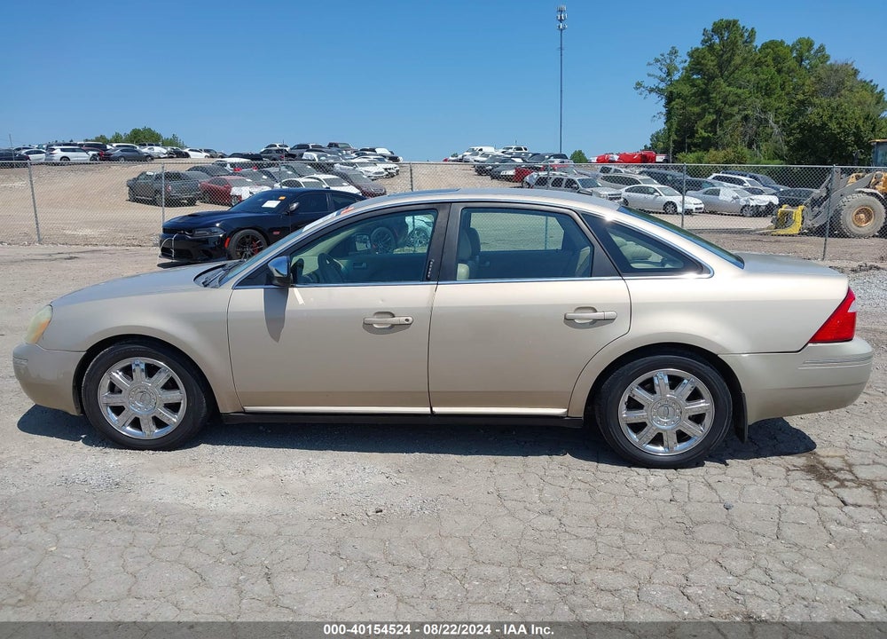 2007 FORD FIVE HUNDRED VIN: 1FAHP25107G142772