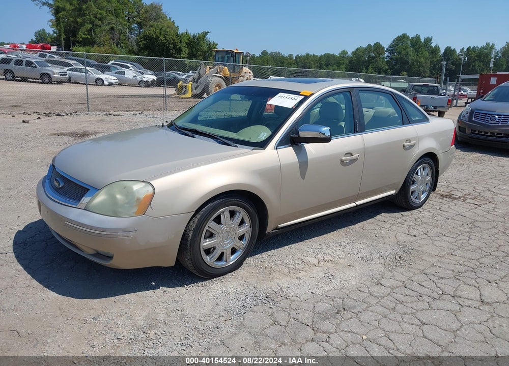 2007 FORD FIVE HUNDRED VIN: 1FAHP25107G142772