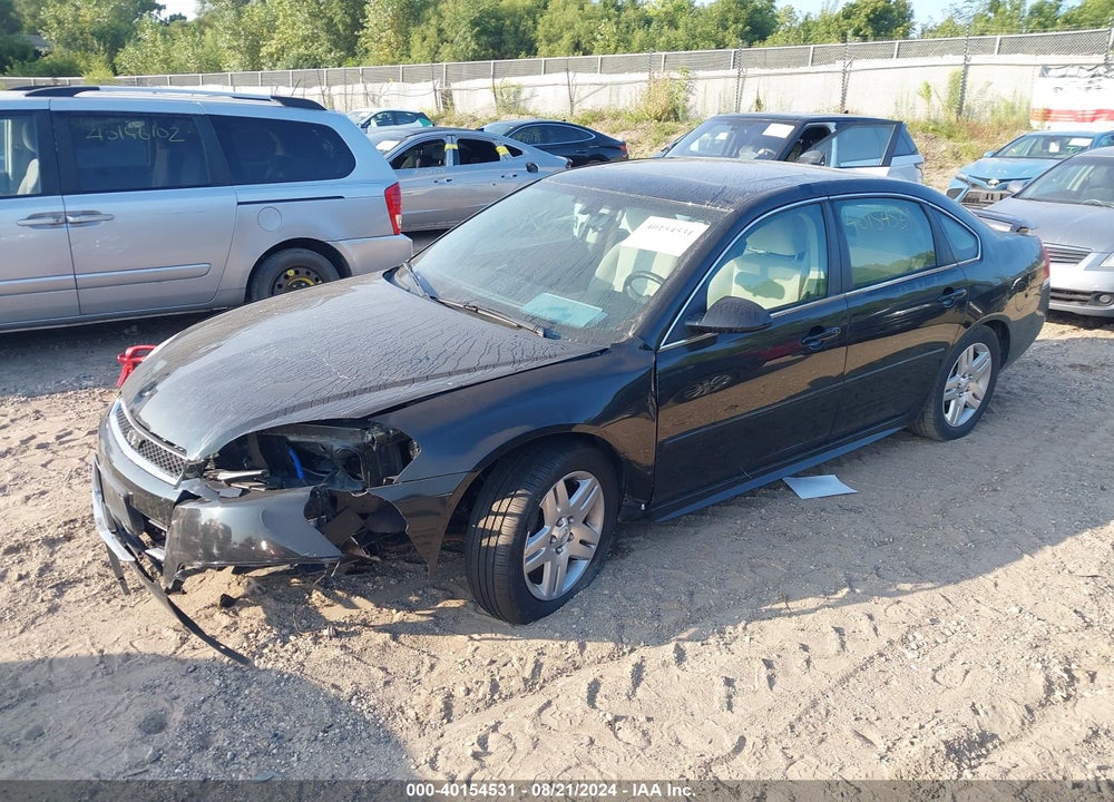2012 CHEVROLET IMPALA LT VIN: 2G1WG5E33C1268547