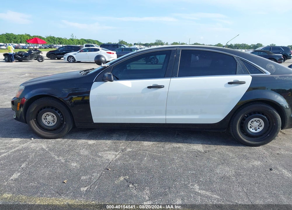 2012 CHEVROLET CAPRICE POLICE VIN: 6G1MK5U39CL620051